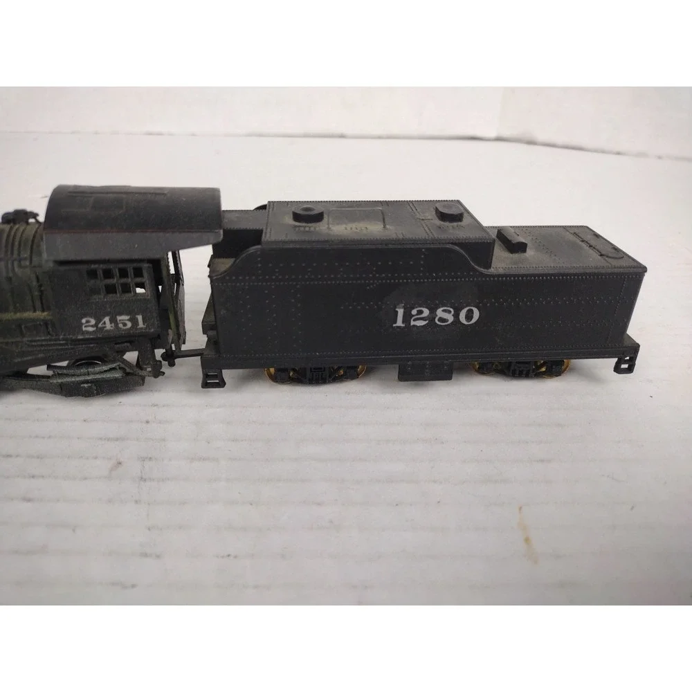 HO Scale Mehano ATSF Santa Fe? 2-8-2 Steam Locomotive #2481 Yugoslavia Made